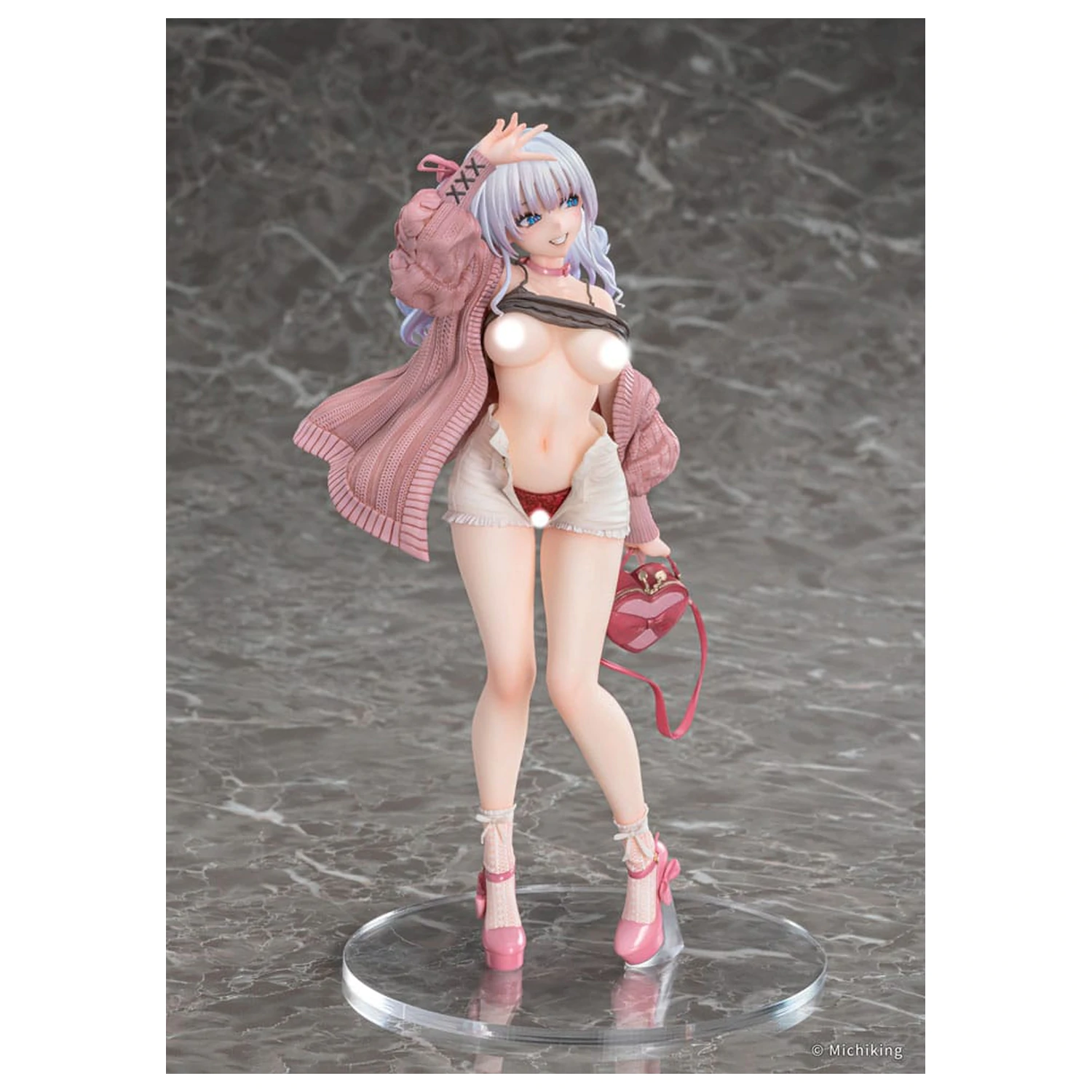 Oryginalna postać statuetka PVC 1/6 Shion Passion Pink Ilustracja Michiking 27 cm zdjęcie produktu