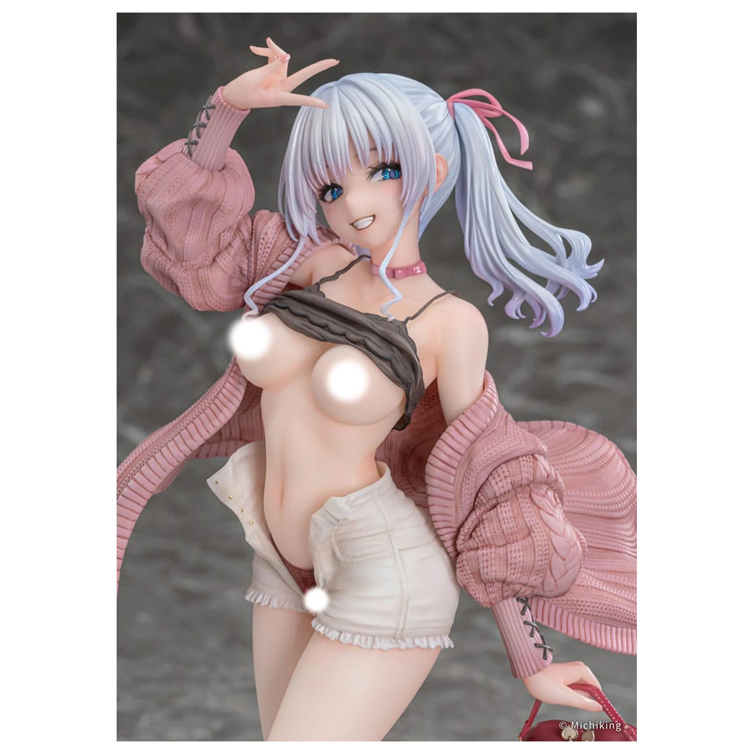 Oryginalna postać statuetka PVC 1/6 Shion Passion Pink Ilustracja Michiking 27 cm zdjęcie produktu