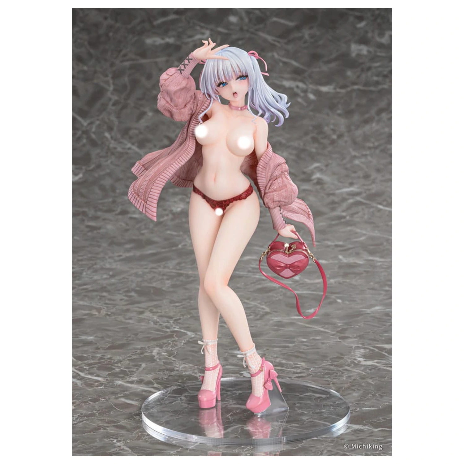 Oryginalna postać statuetka PVC 1/6 Shion Passion Pink Ilustracja Michiking 27 cm zdjęcie produktu