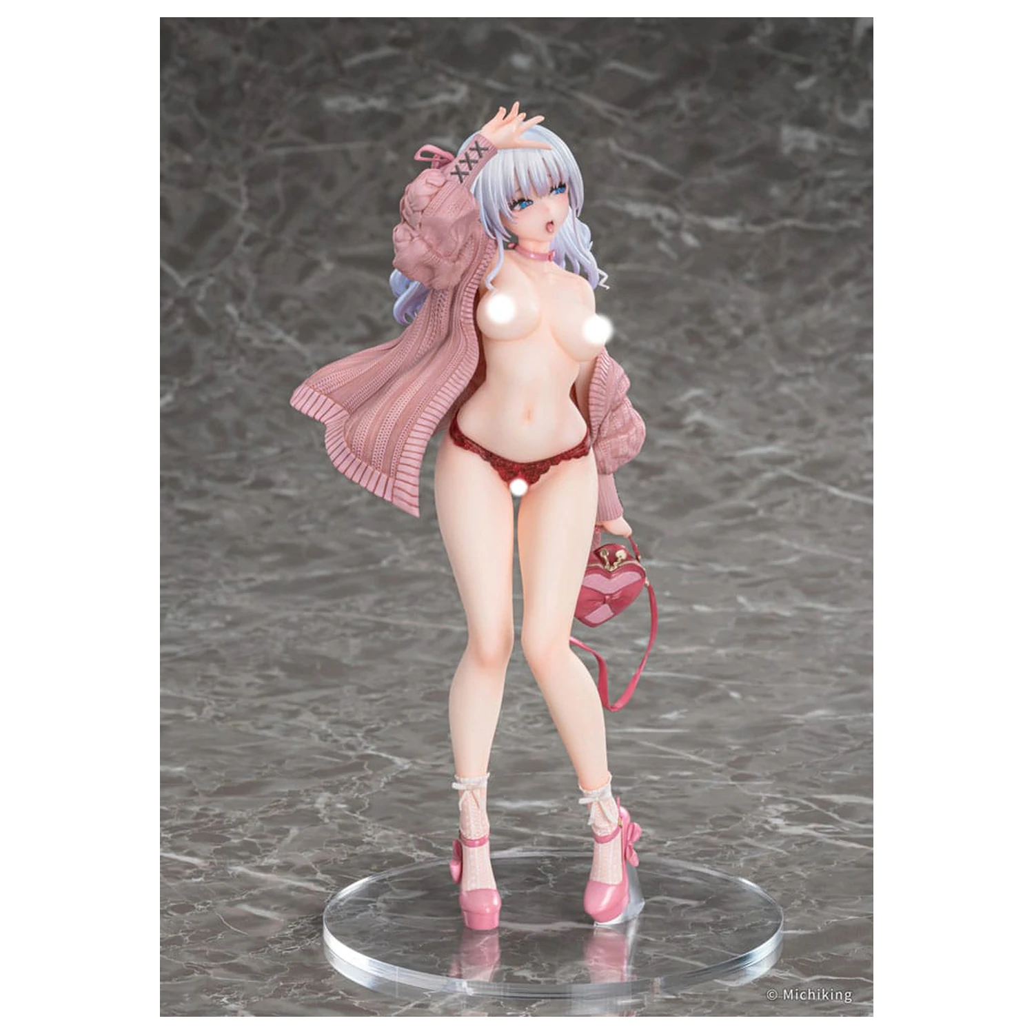 Oryginalna postać statuetka PVC 1/6 Shion Passion Pink Ilustracja Michiking 27 cm zdjęcie produktu