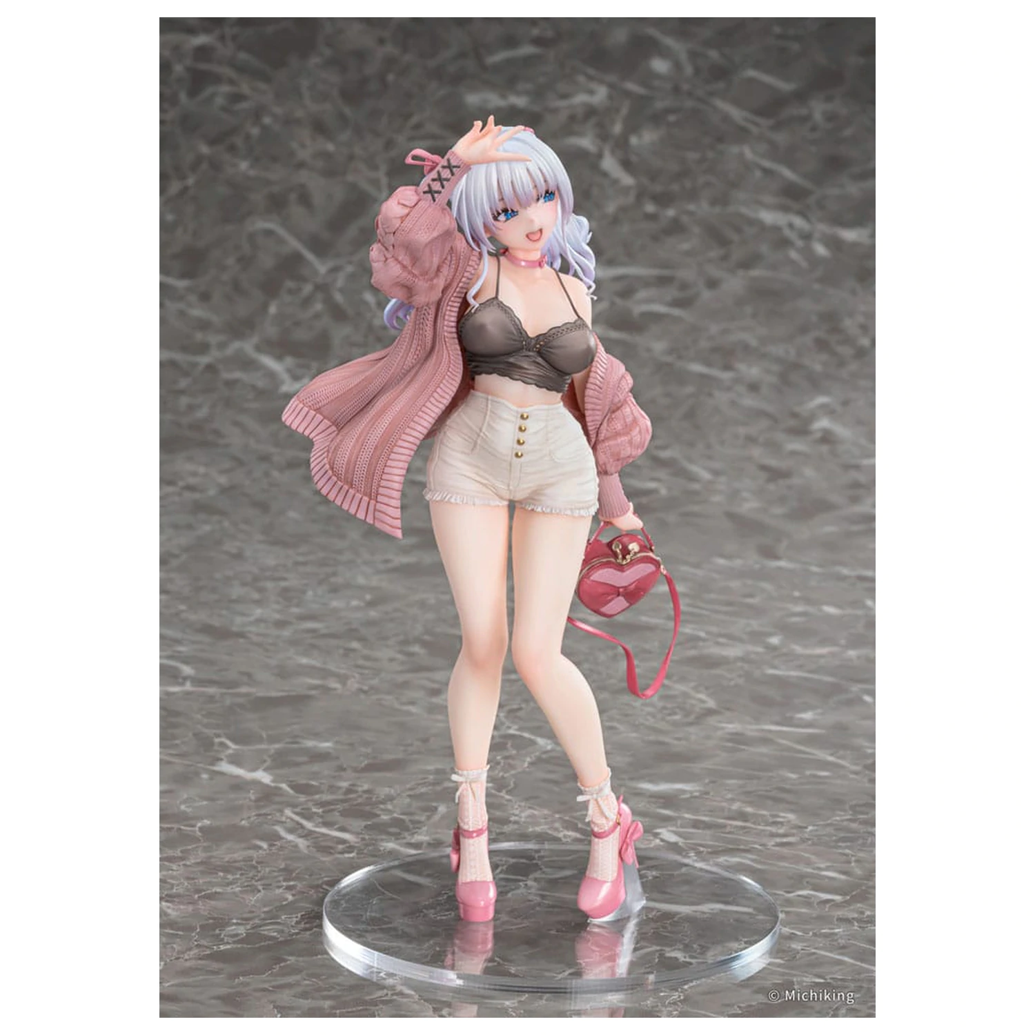 Oryginalna postać statuetka PVC 1/6 Shion Passion Pink Ilustracja Michiking 27 cm zdjęcie produktu