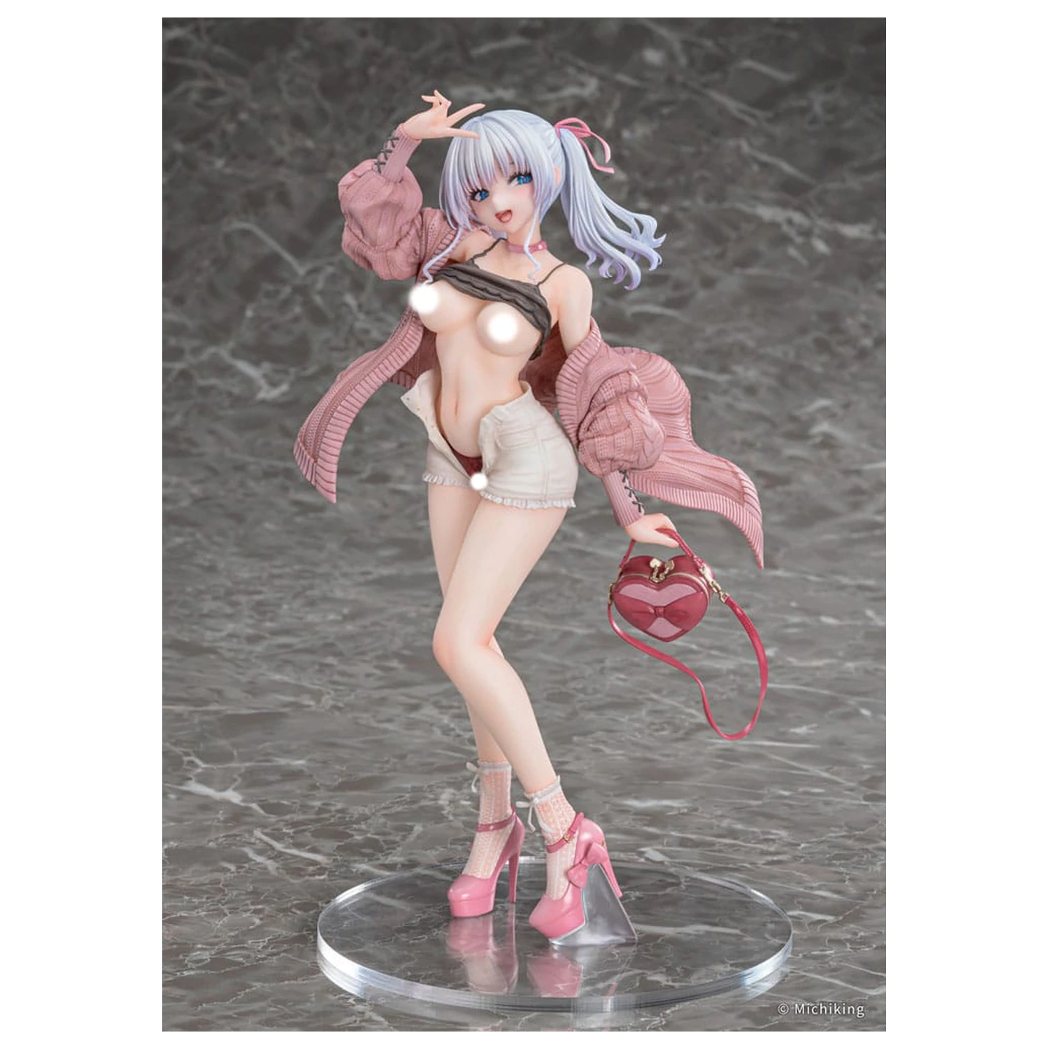 Oryginalna postać statuetka PVC 1/6 Shion Passion Pink Ilustracja Michiking 27 cm zdjęcie produktu