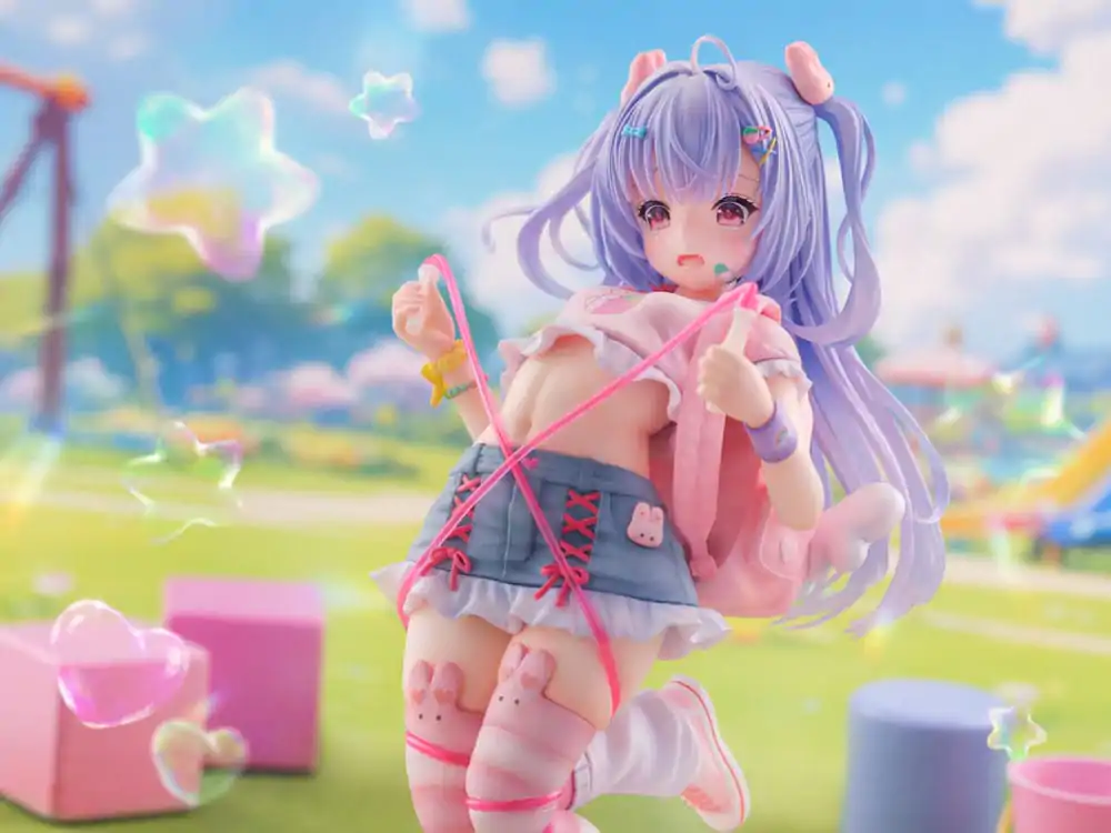 Oryginalna Figurka PVC Original Character 1/6 Skacząca na Skakance Dziewczyna Miu Hazuki ilustracja Yuyuko 22 cm zdjęcie produktu