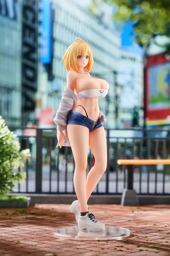 Oryginalna Figurka PVC Original Character 1/6 Sophia F. Shirring Tube Top Ver. Ilustracja Nadare Takamine Ilustracja Daefny Edycja Bonusowa 26 cm zdjęcie produktu