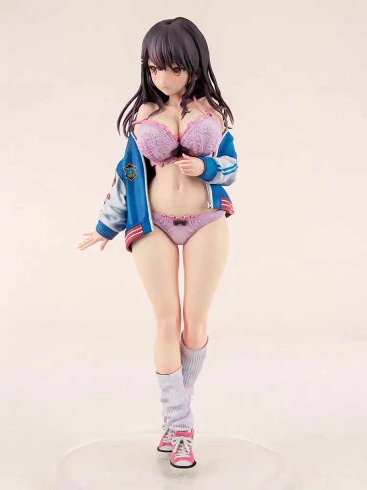 Oryginalna Postać Statua PVC 1/6 Kurtka Sukajan Kanojo wa Cool de Itai! Kyouka Kagura 27 cm zdjęcie produktu