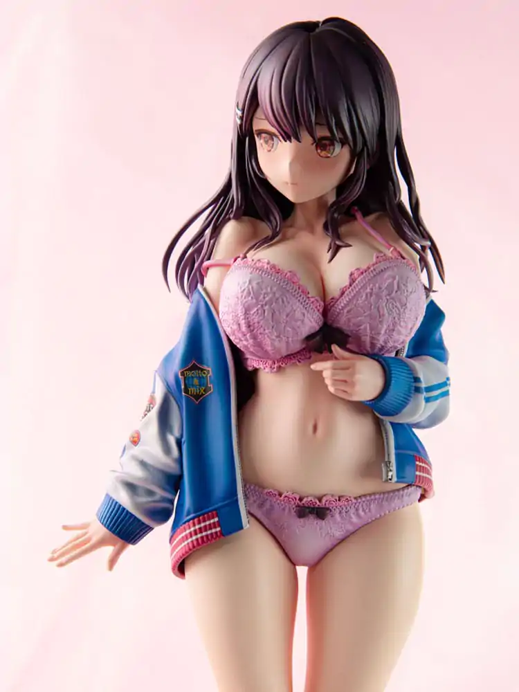 Oryginalna Postać Statua PVC 1/6 Kurtka Sukajan Kanojo wa Cool de Itai! Kyouka Kagura 27 cm zdjęcie produktu