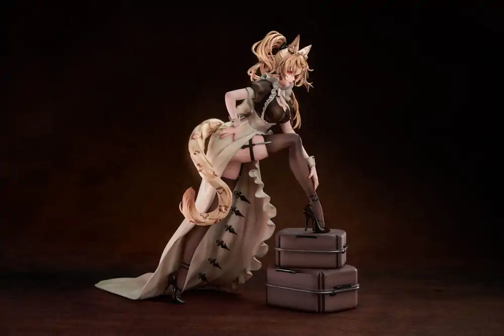 Oryginalna Postać PVC Statuetka 1/7 Battle Maid Different Species Leopard Cat Maria Deluxe Edition 24 cm zdjęcie produktu