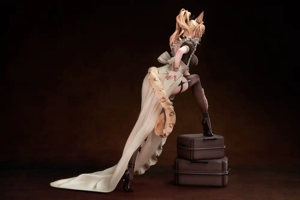 Oryginalna Postać PVC Statuetka 1/7 Battle Maid Different Species Leopard Cat Maria Deluxe Edition 24 cm zdjęcie produktu