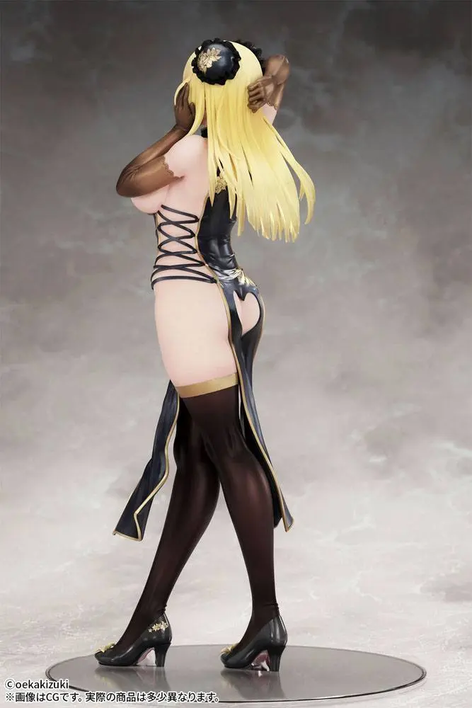Oryginalna Statua Postaci 1/7 China Girl Black Wersja Ilustrowana przez Oekakizuki 20 cm zdjęcie produktu