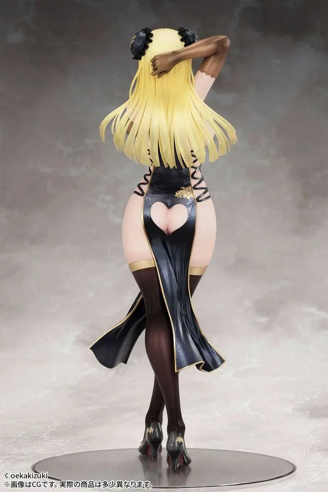 Oryginalna Statua Postaci 1/7 China Girl Black Wersja Ilustrowana przez Oekakizuki 20 cm zdjęcie produktu