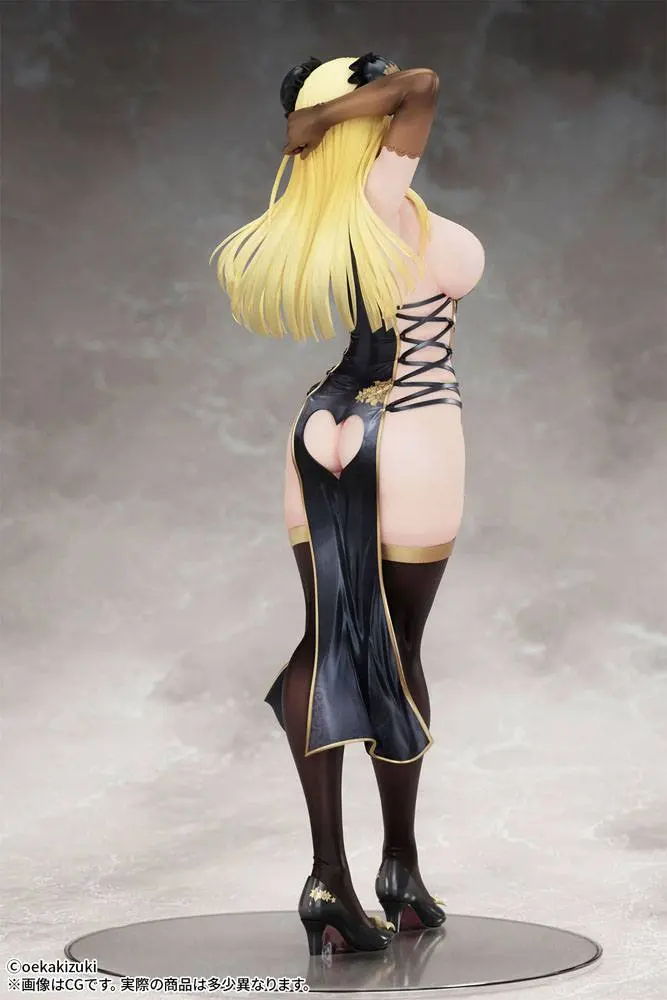 Oryginalna Statua Postaci 1/7 China Girl Black Wersja Ilustrowana przez Oekakizuki 20 cm zdjęcie produktu