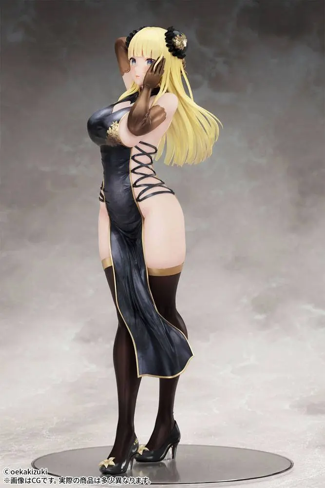 Oryginalna Statua Postaci 1/7 China Girl Black Wersja Ilustrowana przez Oekakizuki 20 cm zdjęcie produktu
