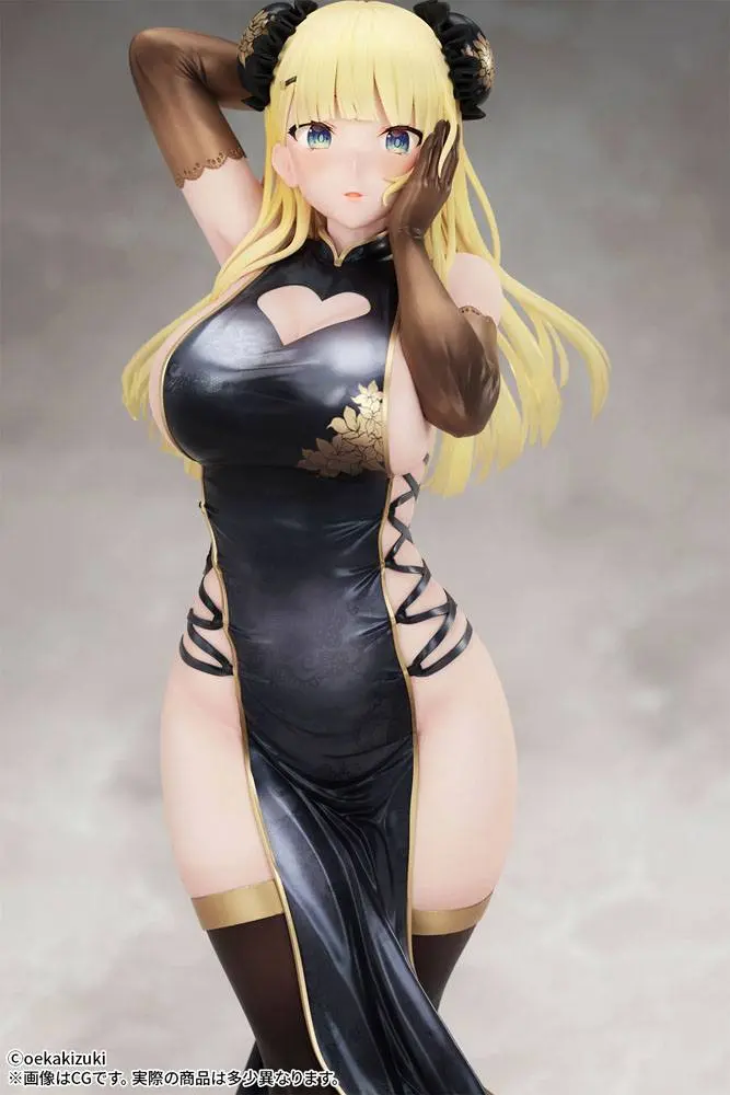 Oryginalna Statua Postaci 1/7 China Girl Black Wersja Ilustrowana przez Oekakizuki 20 cm zdjęcie produktu