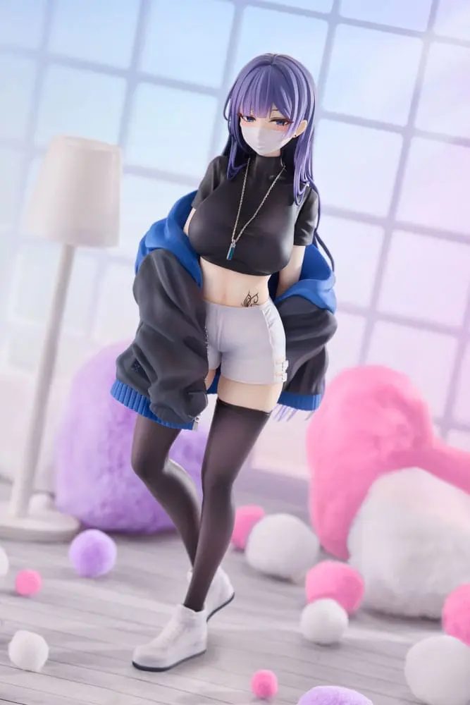 Figurka PVC Original Character 1/7 Mask Girl Yuna 24 cm zdjęcie produktu