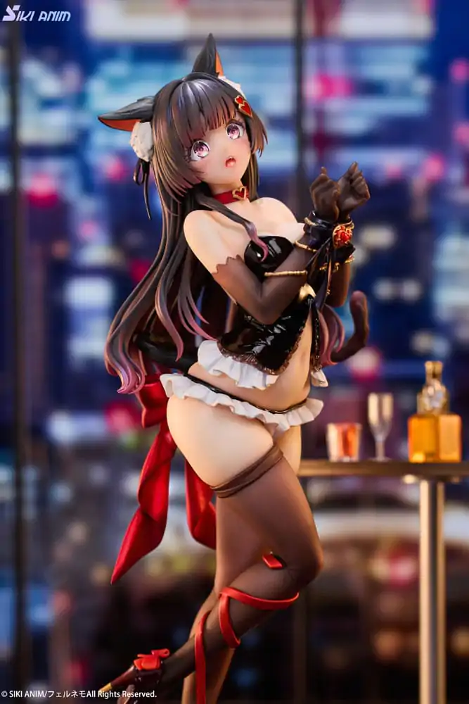 Oryginalna Figurka PVC Original Character 1/7 Shibarare Cat Ruhuna-chan Deluxe Edition 26 cm zdjęcie produktu