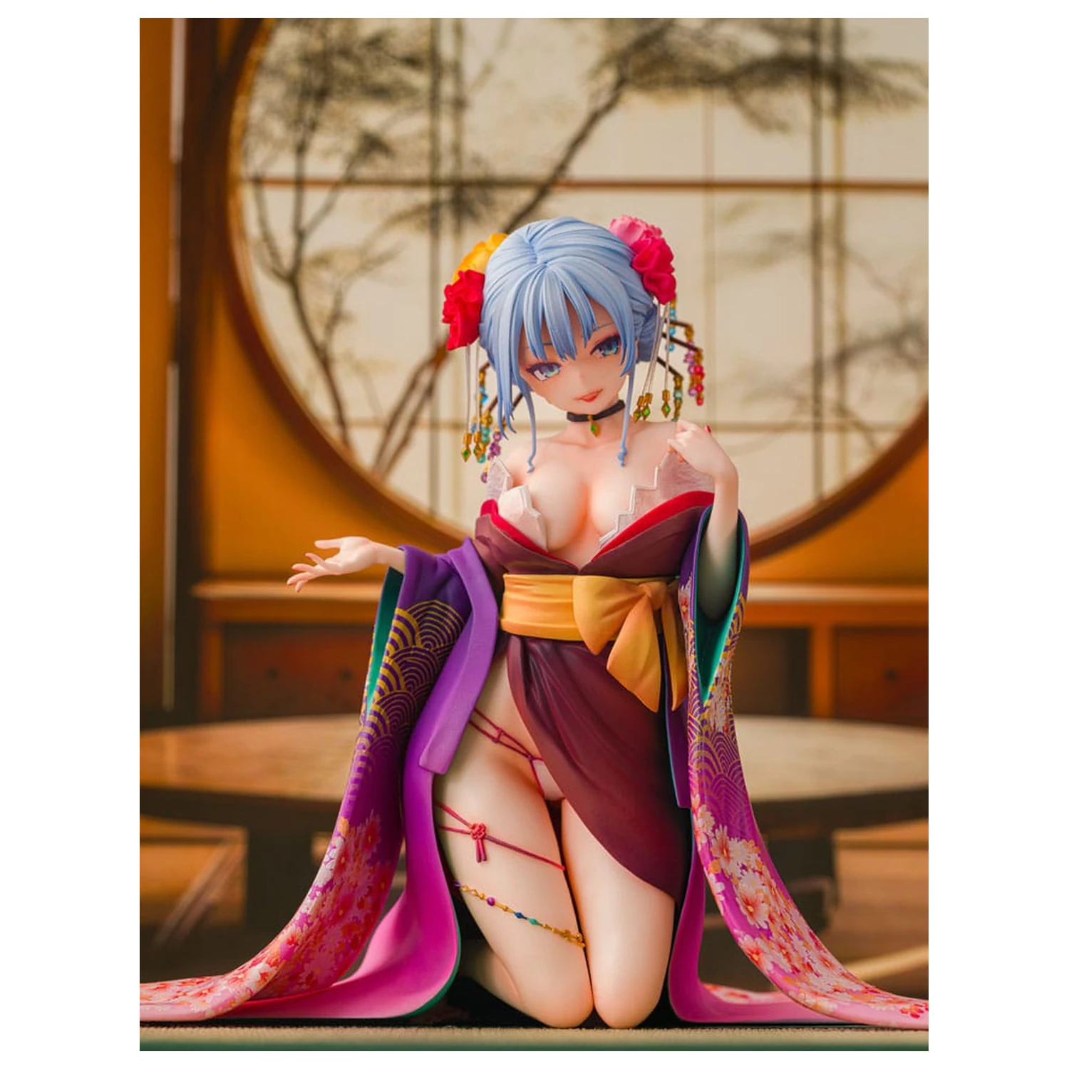 Figurka oryginalnej postaci 1/7 Shujuu Ecstasy Shion Oiran Ver. 15 cm zdjęcie produktu