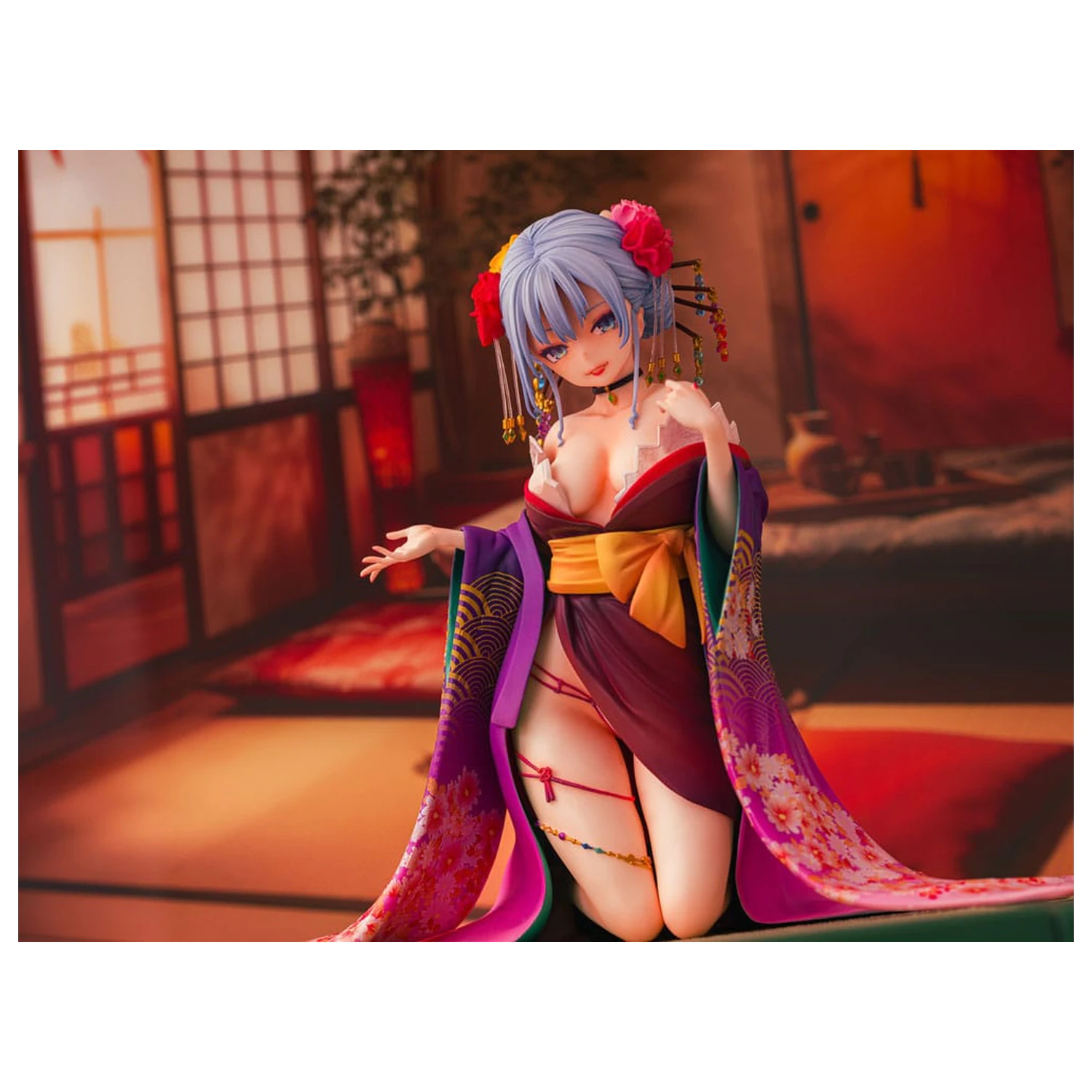Figurka Original Character 1/7 Shujuu Ecstasy Shion Oiran Ver. (Wholesome Ver.) 15 cm zdjęcie produktu