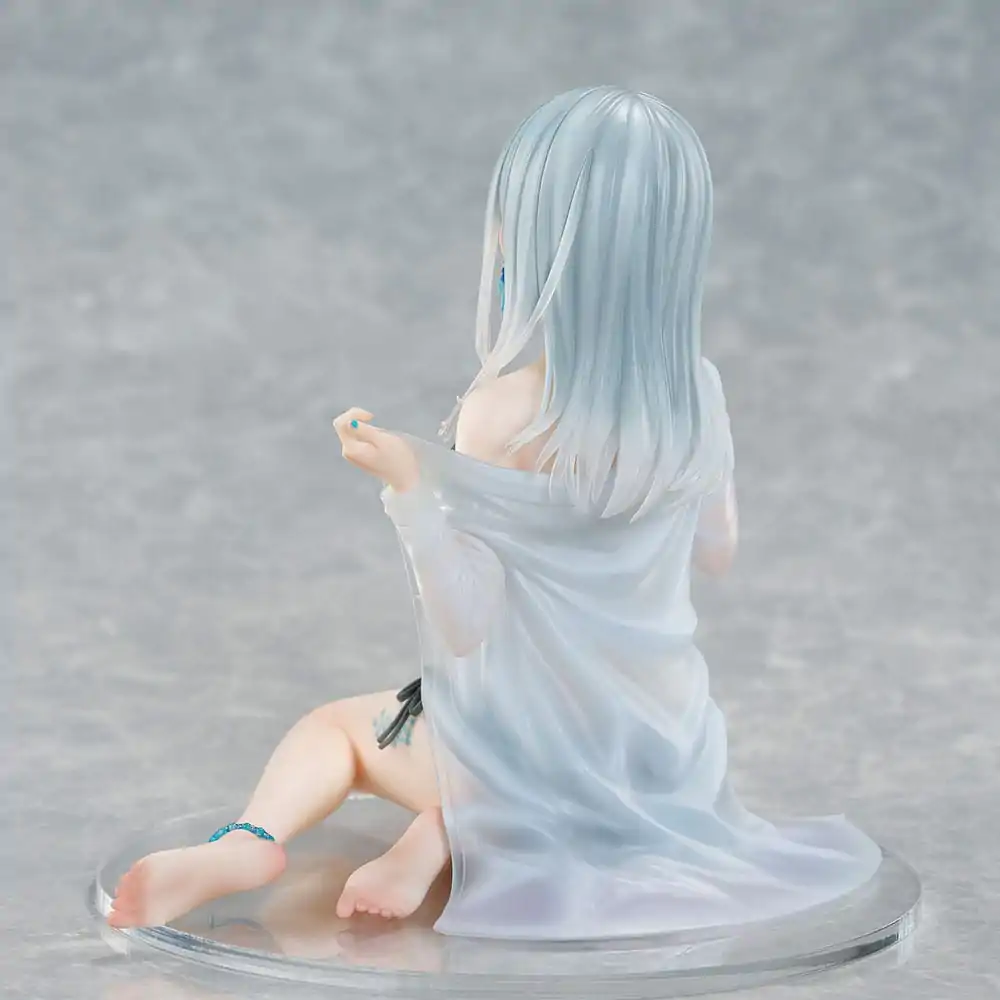 Figurka PVC Original Character 1/7 Silver-Haired Girl Sky Blue Morning Special Outfit Ver. by Fuumi Illustration 16 cm zdjęcie produktu