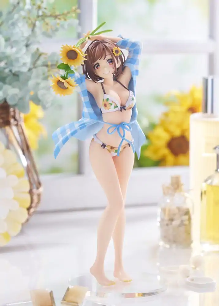 Oryginalna Postać Figurka PVC 1/7 Sunflower Girl Ilustracja autorstwa EnMorikura 24 cm zdjęcie produktu