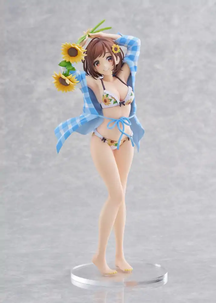 Oryginalna Postać Figurka PVC 1/7 Sunflower Girl Ilustracja autorstwa EnMorikura 24 cm zdjęcie produktu