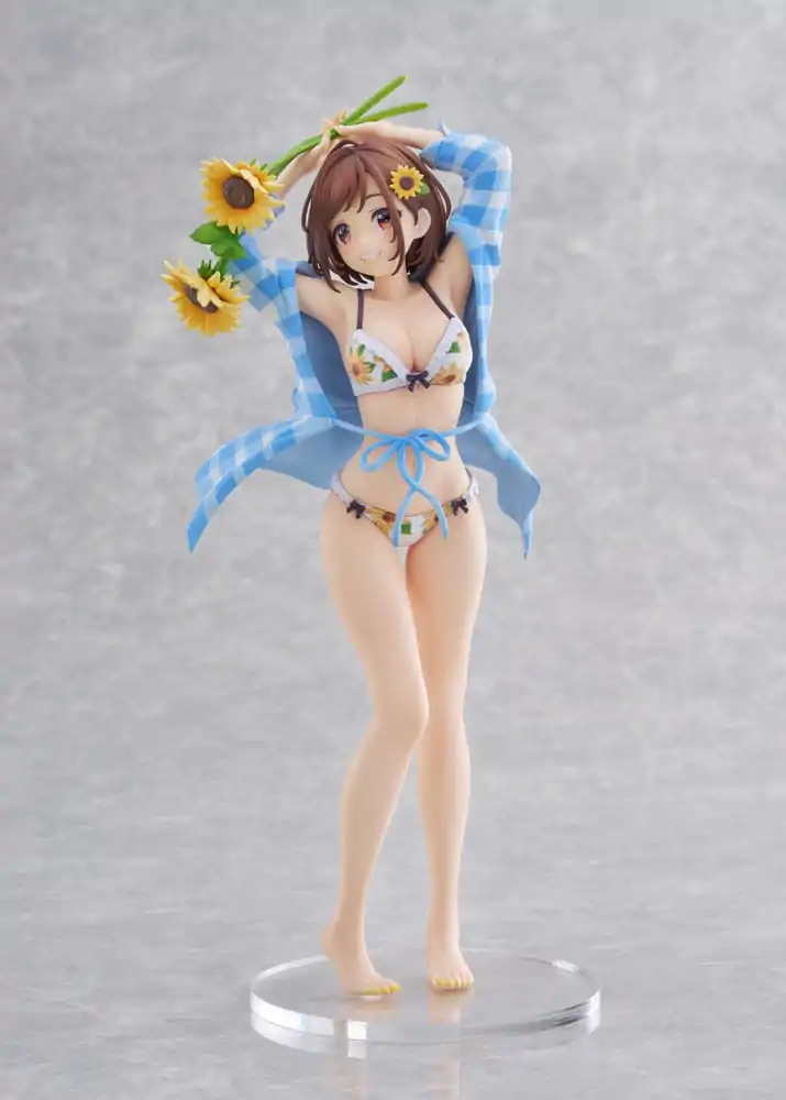 Oryginalna Postać Figurka PVC 1/7 Sunflower Girl Ilustracja autorstwa EnMorikura 24 cm zdjęcie produktu