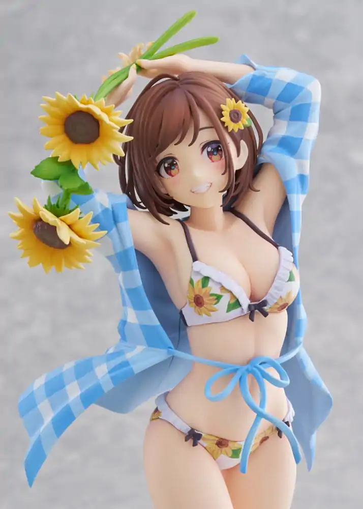 Oryginalna Postać Figurka PVC 1/7 Sunflower Girl Ilustracja autorstwa EnMorikura 24 cm zdjęcie produktu