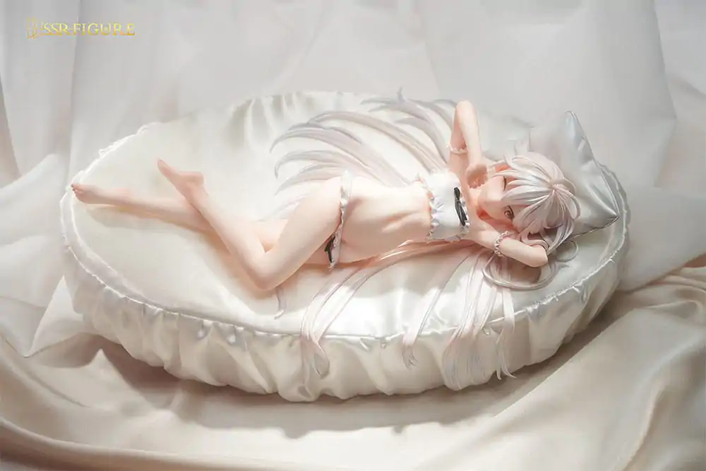 Figurka PVC Oryginalna Postać 1/7 Wakening White Haired-Chan Ilustracja Hayashi Kewi 11 cm zdjęcie produktu