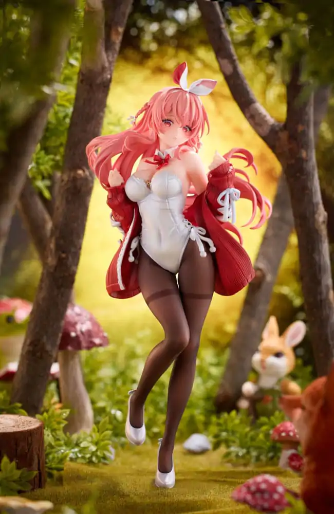 Figurka Original Character PVC 1/7 Biały Królik Ilustrowana przez Rosuuri Deluxe Version 24 cm zdjęcie produktu