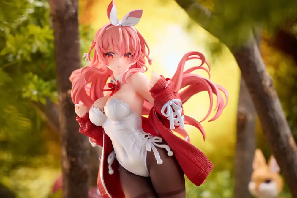 Figurka Original Character PVC 1/7 Biały Królik Ilustrowana przez Rosuuri Deluxe Version 24 cm zdjęcie produktu