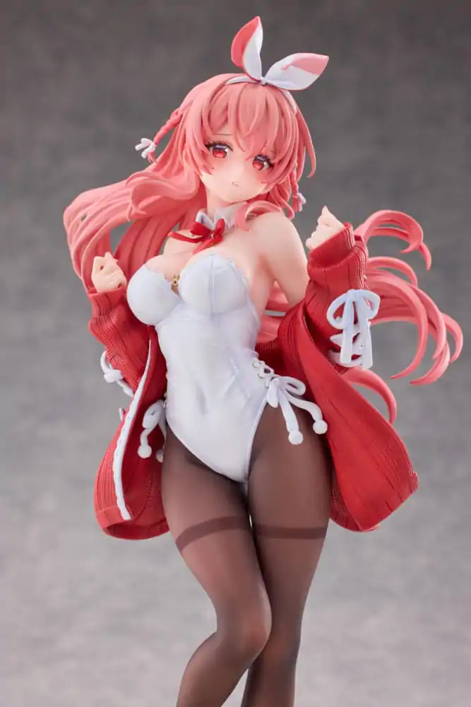 Figurka Original Character PVC 1/7 Biały Królik Ilustrowana przez Rosuuri Deluxe Version 24 cm zdjęcie produktu