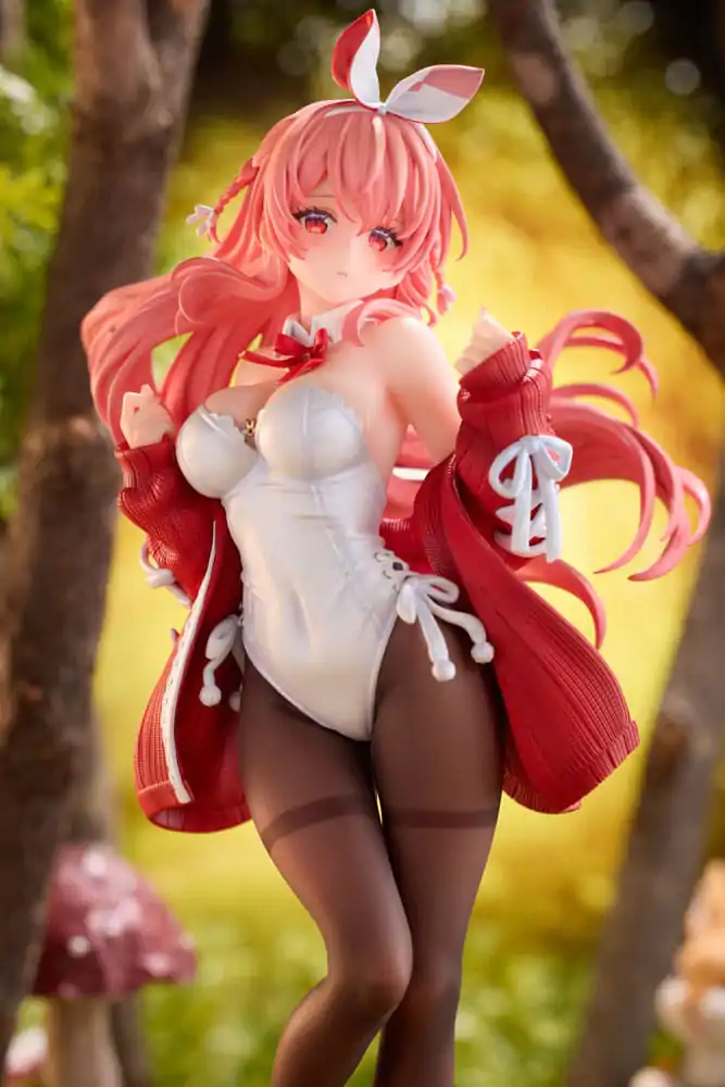 Figurka Original Character PVC 1/7 Biały Królik Ilustrowana przez Rosuuri Deluxe Version 24 cm zdjęcie produktu