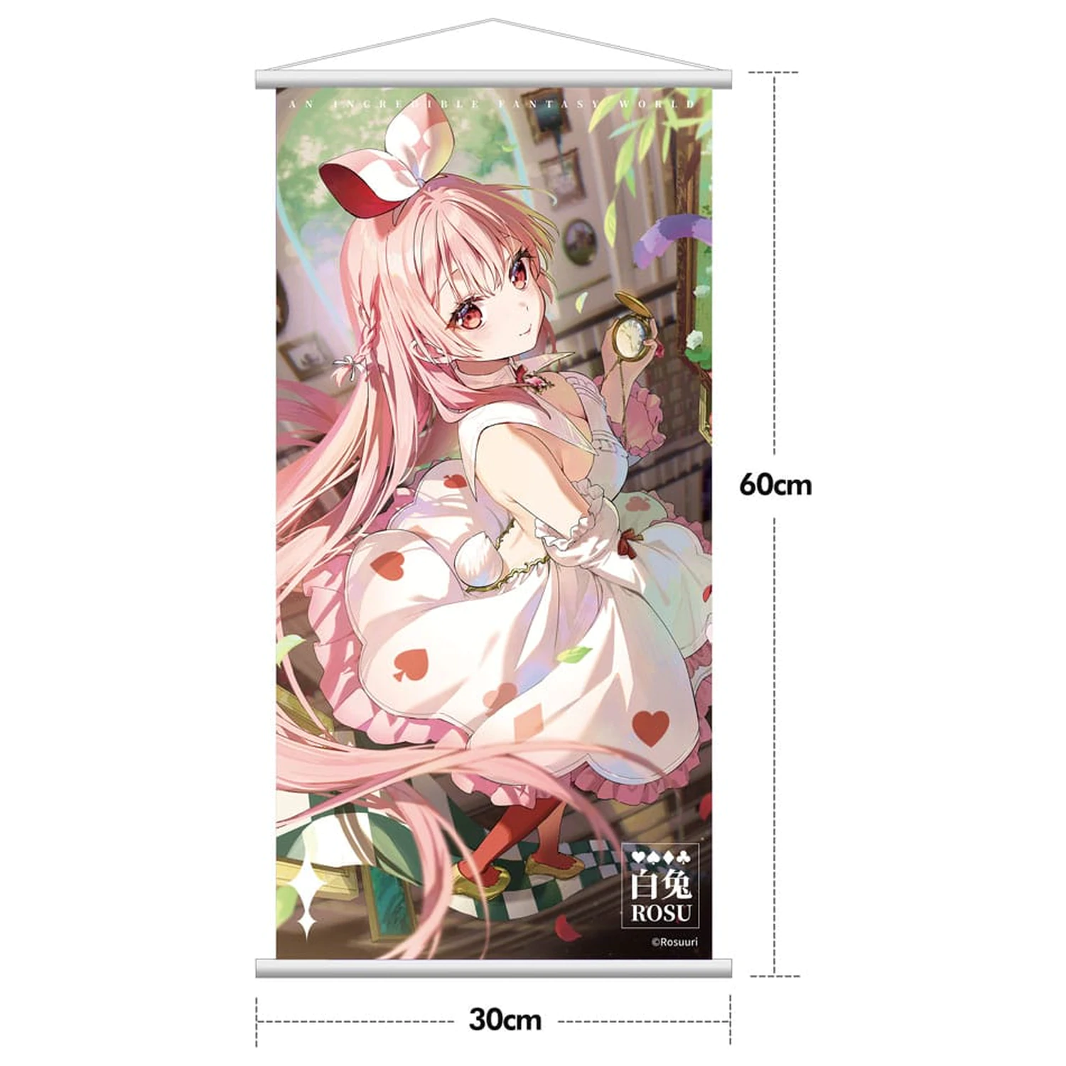 Original Character Statua PVC 1/7 White Rabbit Rosu Wonderland Ver. Illustrated by Rosuuri Deluxe Edition 29 cm zdjęcie produktu