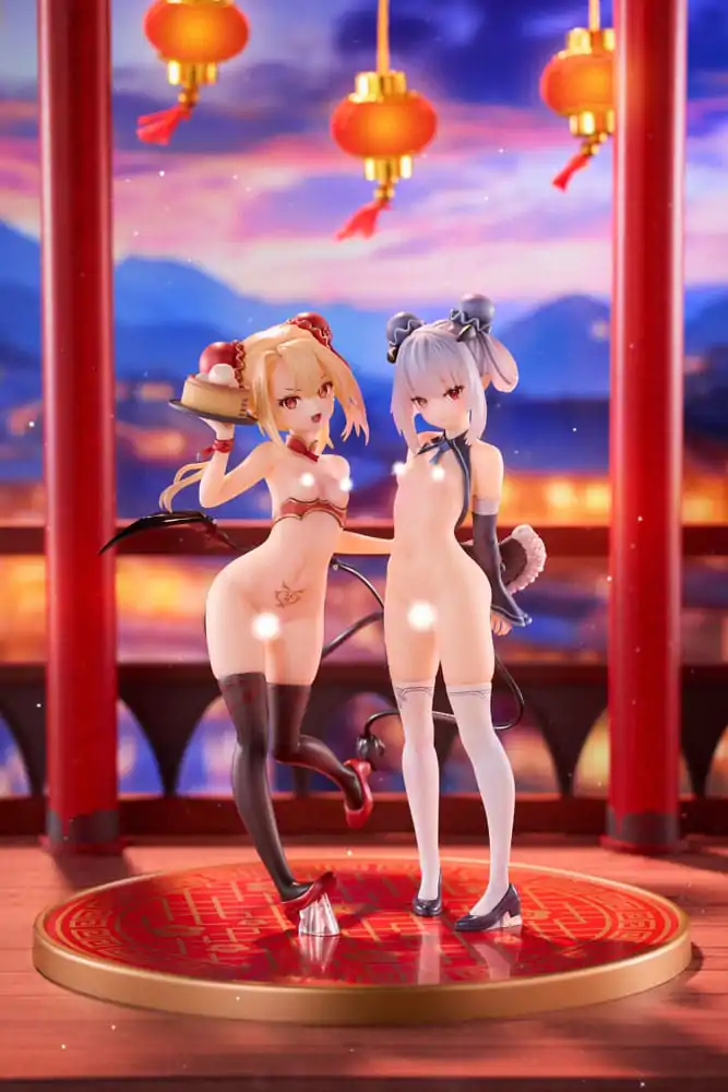 Figurki z PVC oryginalnych postaci 1/8 Tamano Kedama Tiffany & Chloe 16 cm zdjęcie produktu