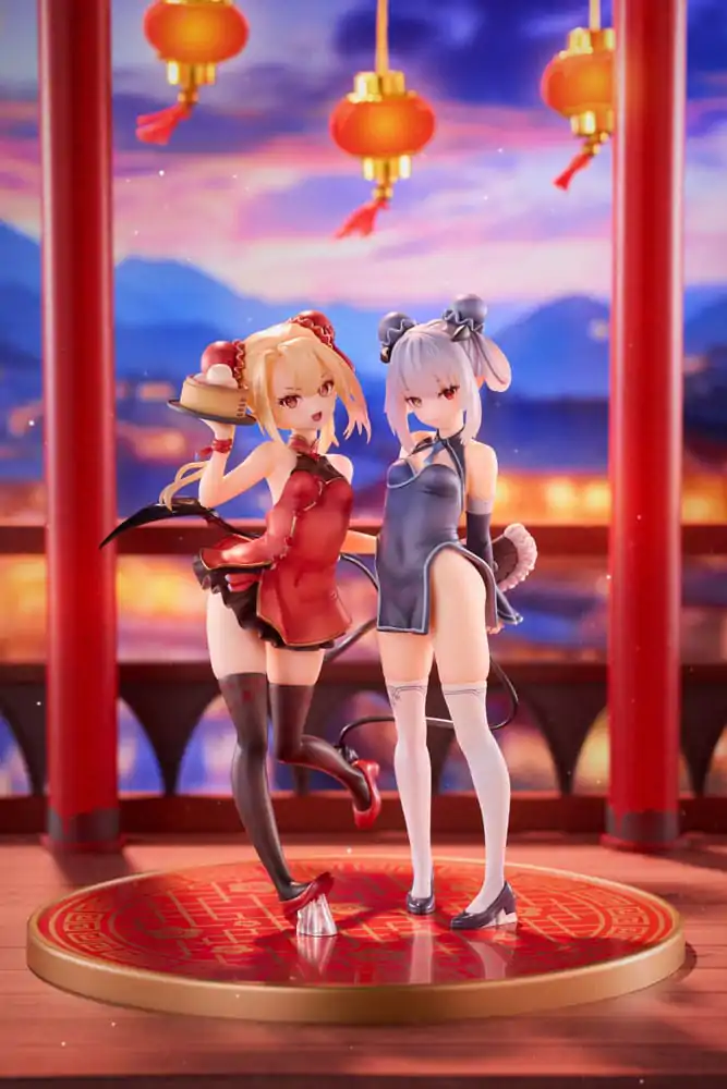 Figurki z PVC oryginalnych postaci 1/8 Tamano Kedama Tiffany & Chloe 16 cm zdjęcie produktu