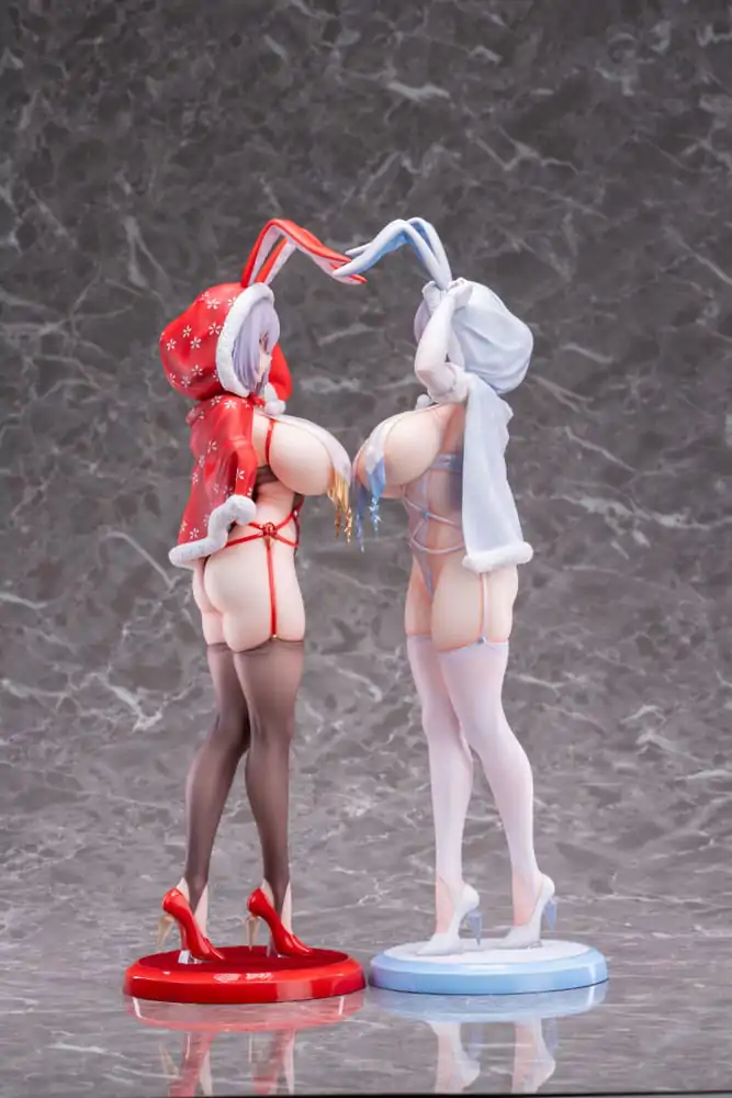 Oryginalne figurki PVC Original Character 1/5 Snow Bunny Illustrated by Mataro Deluxe Ver. 33 cm zdjęcie produktu