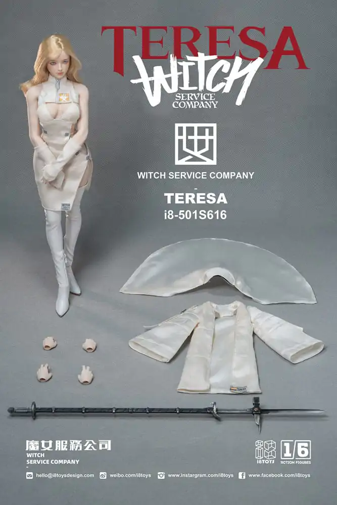 Oryginalna Figurka Akcji Postaci 1/6 Wiedźma "Teresa" 30 cm zdjęcie produktu