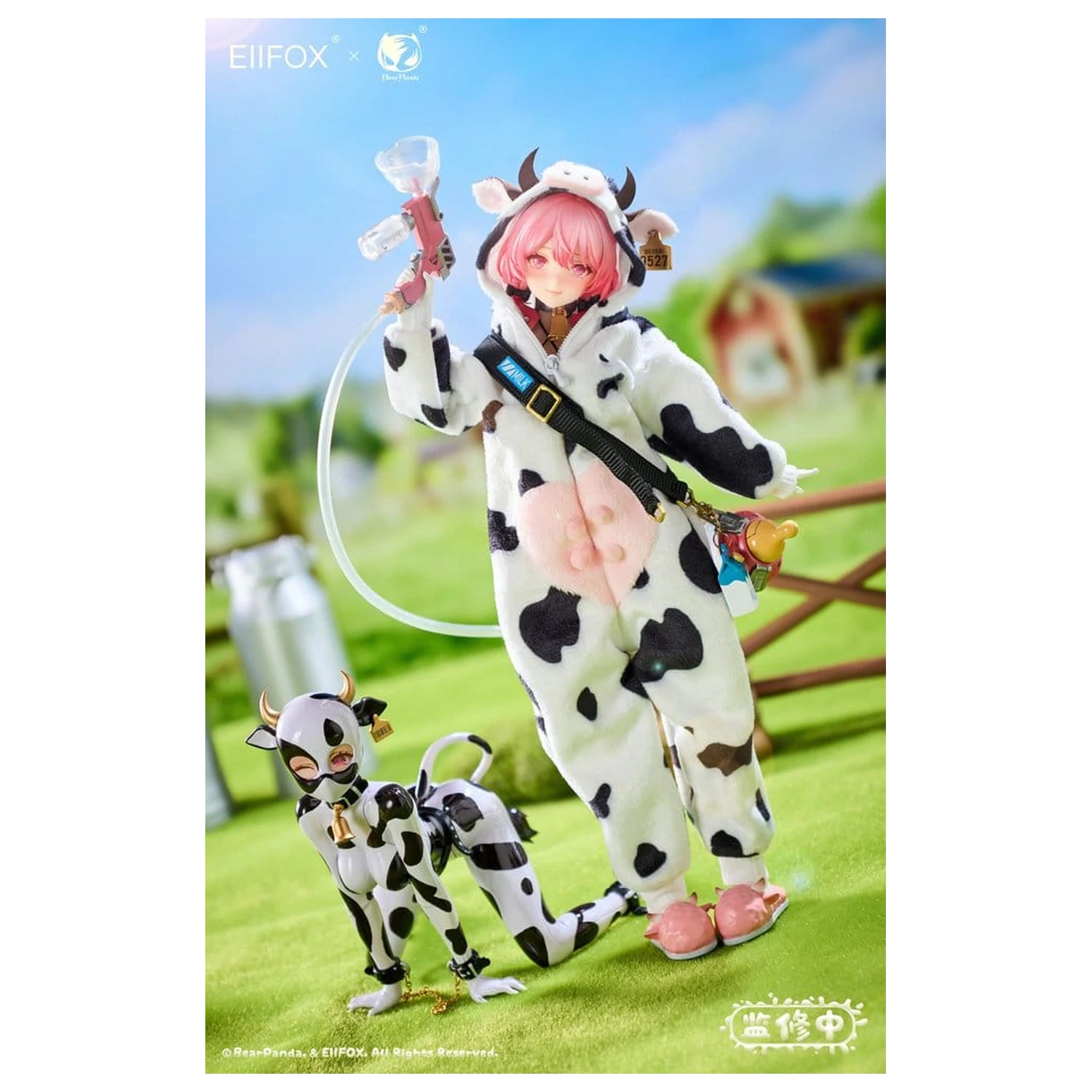 Original Character Action Figure 1/8 Eiifox & BearPanda Nyuugyuu Momo 21 cm zdjęcie produktu