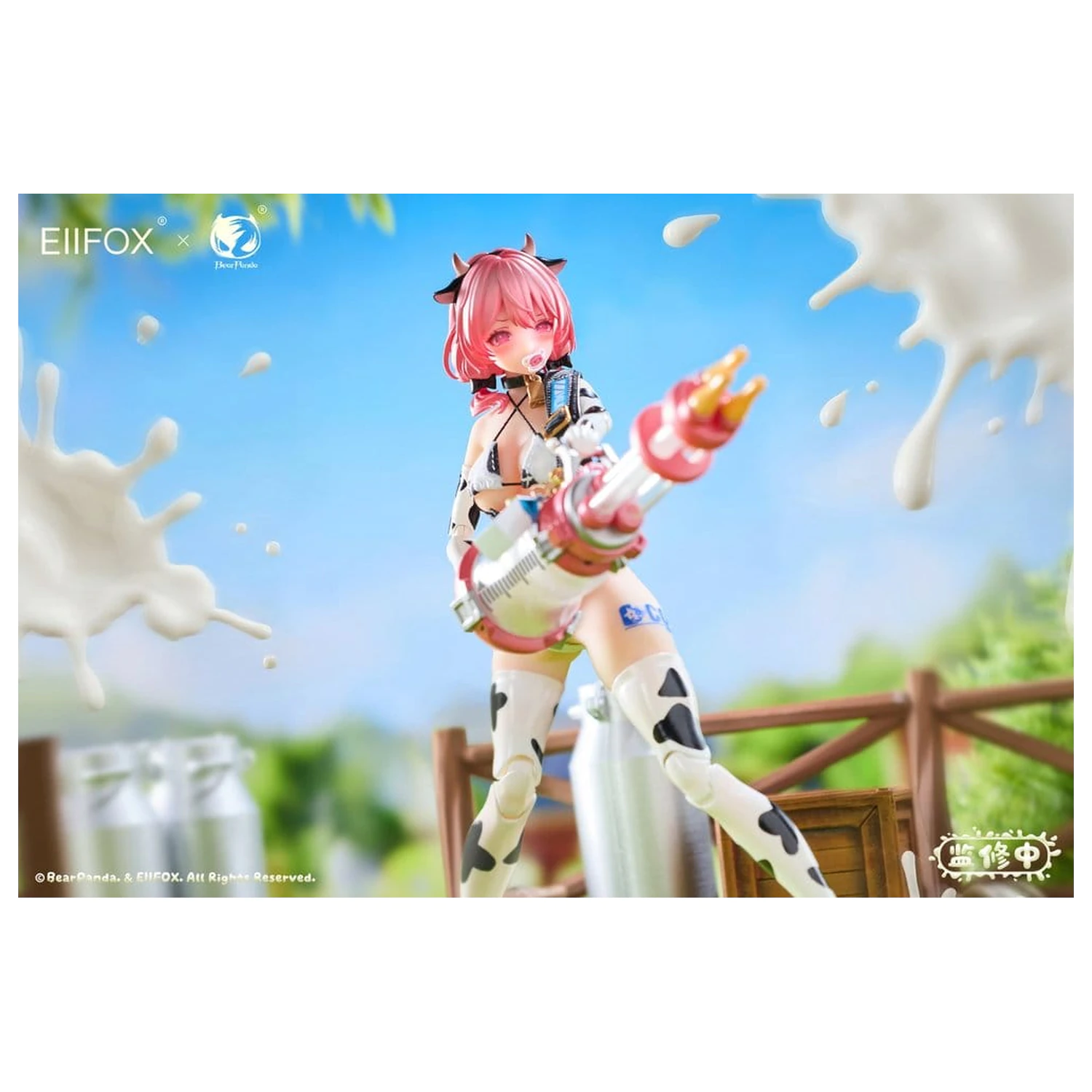 Original Character Action Figure 1/8 Eiifox & BearPanda Nyuugyuu Momo 21 cm zdjęcie produktu