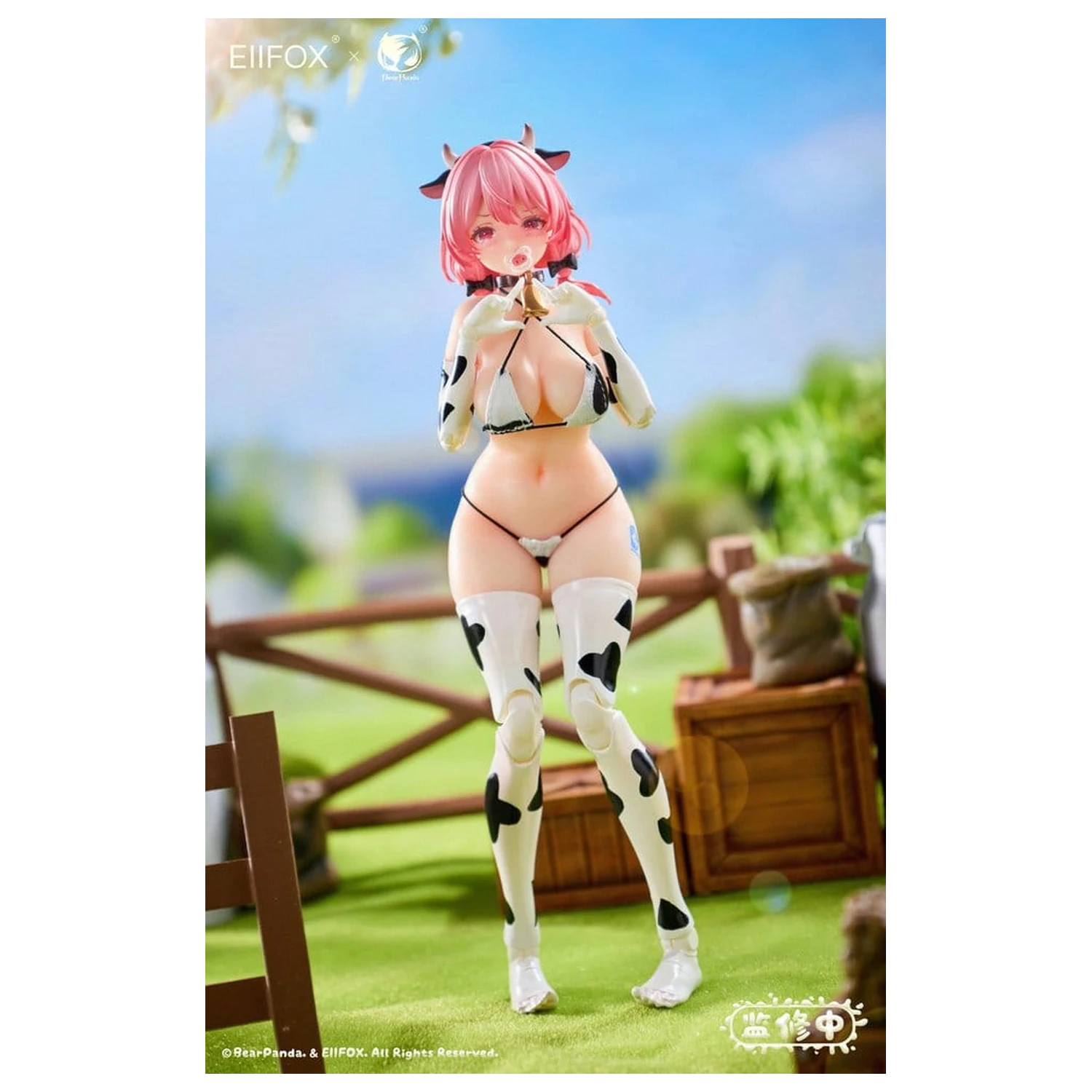 Original Character Action Figure 1/8 Eiifox & BearPanda Nyuugyuu Momo 21 cm zdjęcie produktu