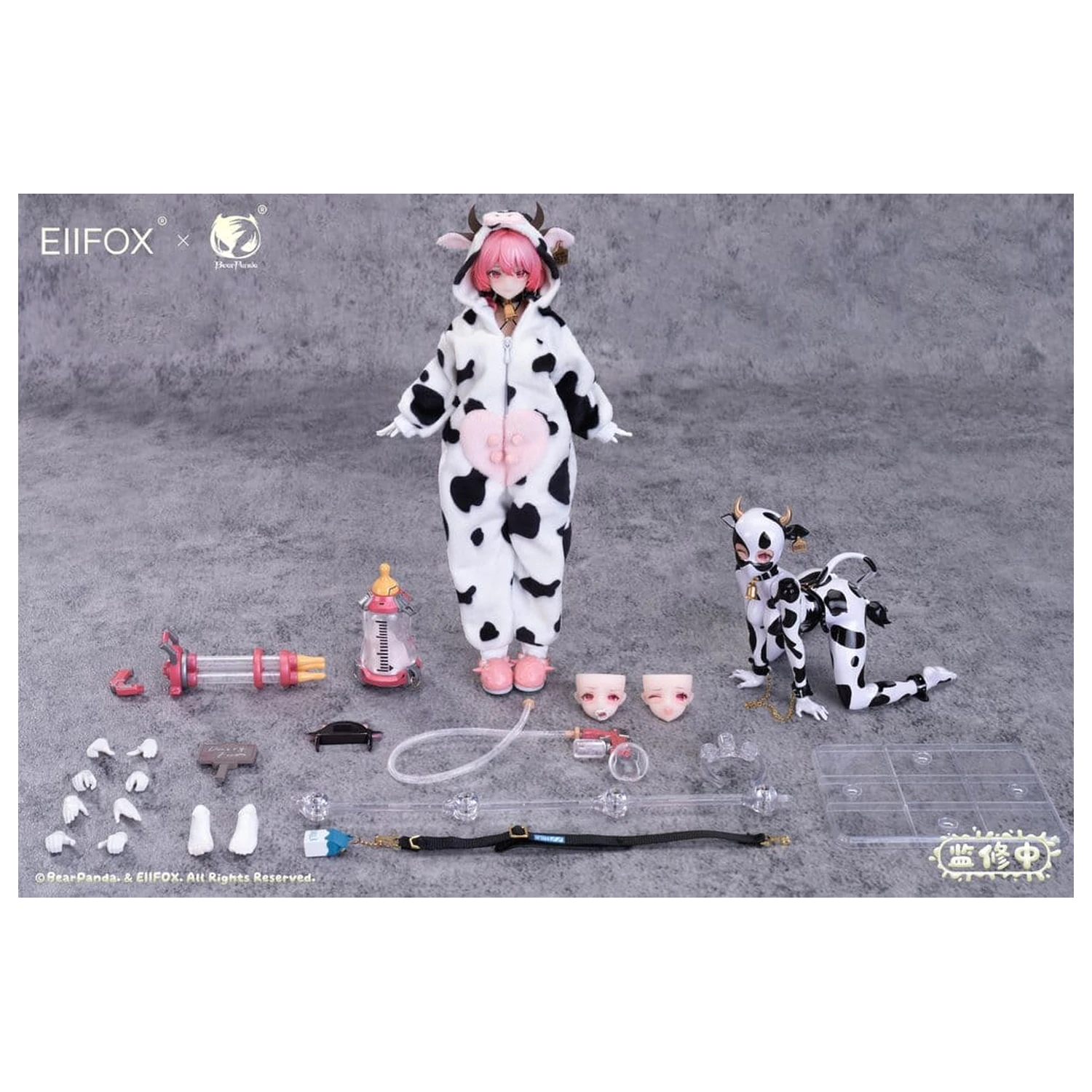 Original Character Action Figure 1/8 Eiifox & BearPanda Nyuugyuu Momo 21 cm zdjęcie produktu