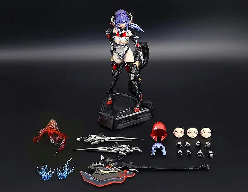 Original Character Plastic Model Kit Alloy Articulated Assemblable Model Thunderbolt-Barbera Red 21 cm zdjęcie produktu