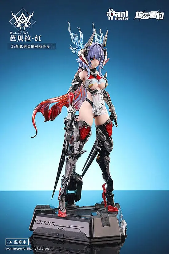 Original Character Plastic Model Kit Alloy Articulated Assemblable Model Thunderbolt-Barbera Red 21 cm zdjęcie produktu