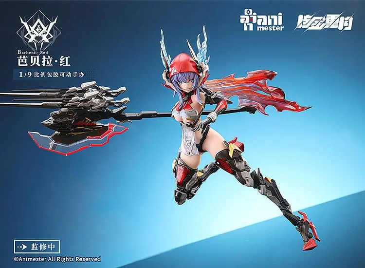 Original Character Plastic Model Kit Alloy Articulated Assemblable Model Thunderbolt-Barbera Red 21 cm zdjęcie produktu