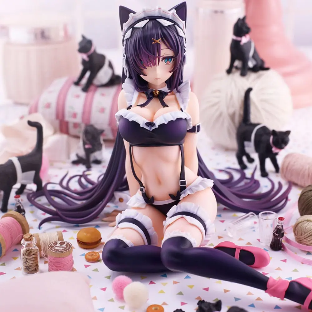 Figurka kolekcjonerska Original Character Statue PVC Cat Maid 15 cm zdjęcie produktu