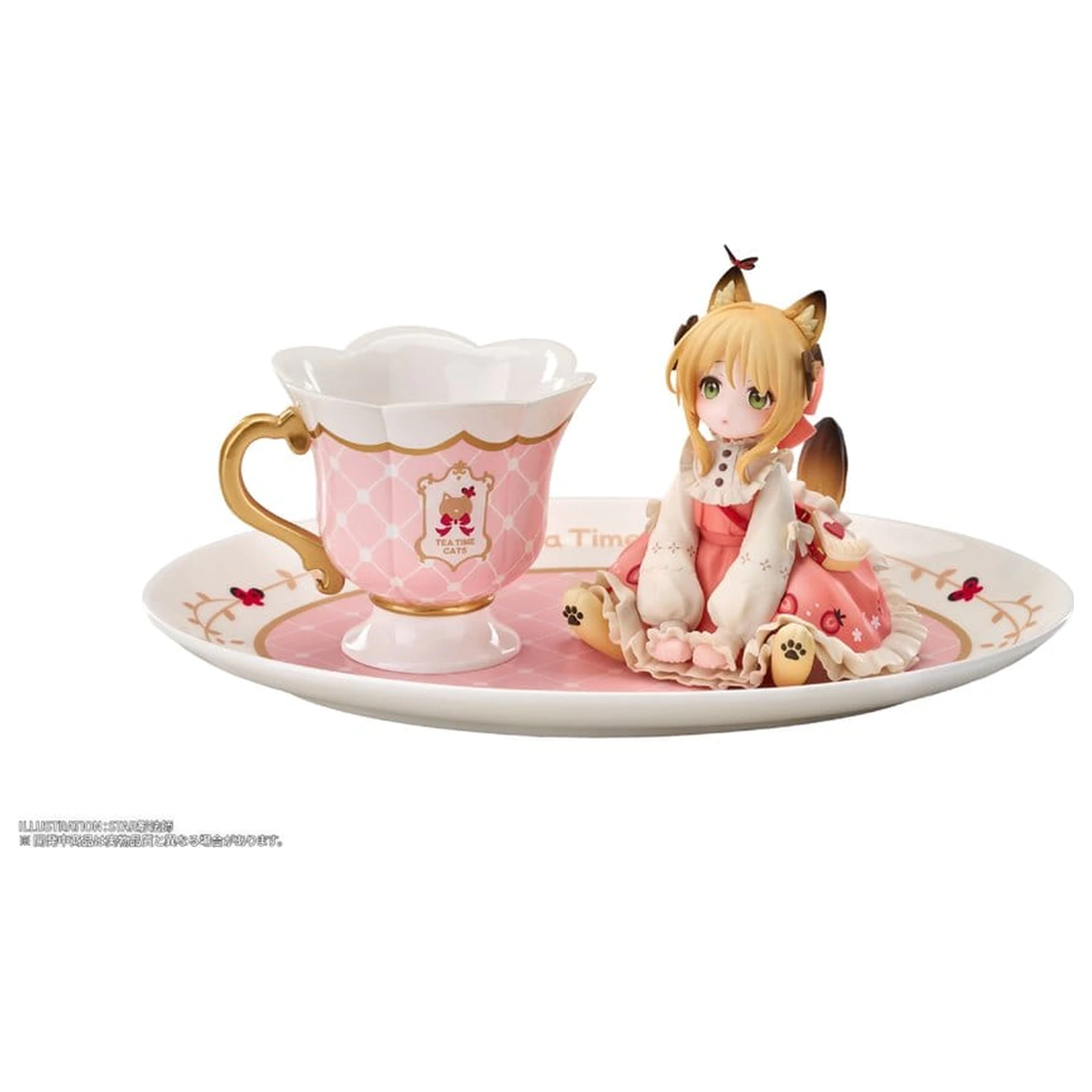 Original Character DLC Series figurka z PVC Tea Time Cats Orange Cat 10 cm zdjęcie produktu