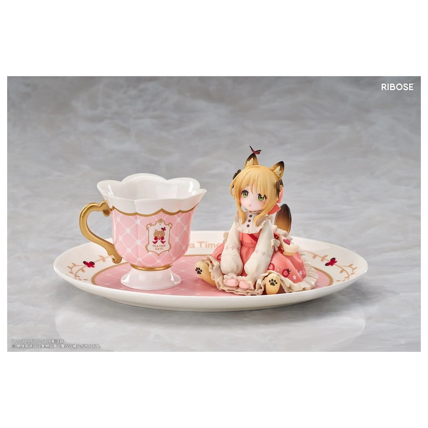 Original Character DLC Series figurka z PVC Tea Time Cats Orange Cat 10 cm zdjęcie produktu