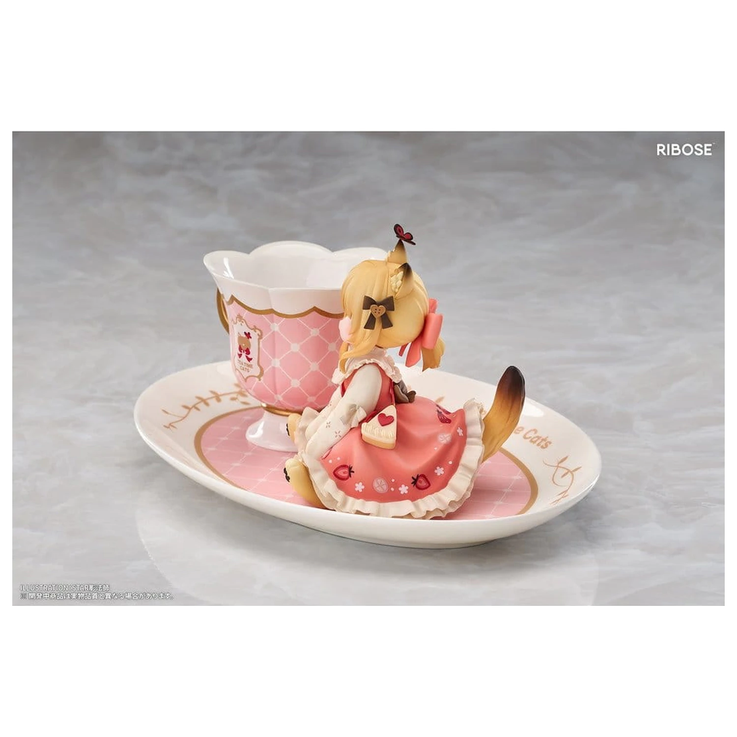 Original Character DLC Series figurka z PVC Tea Time Cats Orange Cat 10 cm zdjęcie produktu