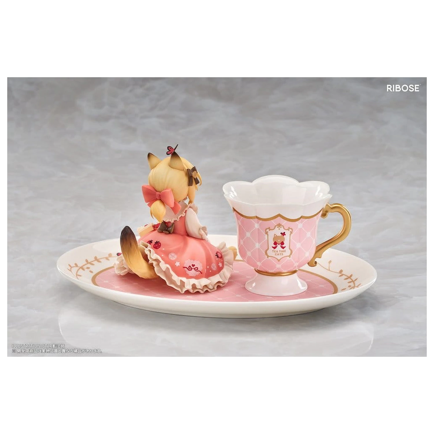 Original Character DLC Series figurka z PVC Tea Time Cats Orange Cat 10 cm zdjęcie produktu