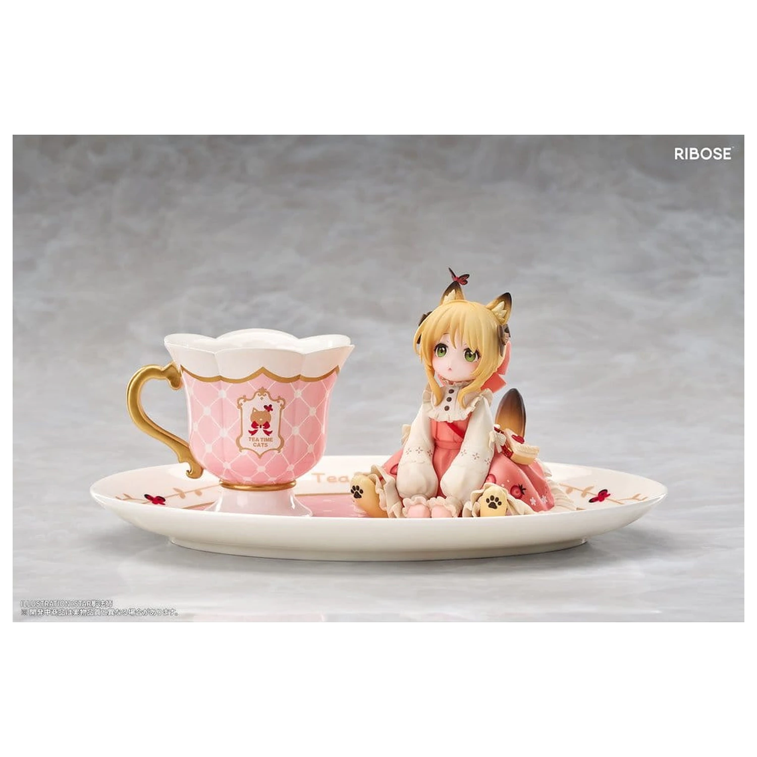 Original Character DLC Series figurka z PVC Tea Time Cats Orange Cat 10 cm zdjęcie produktu