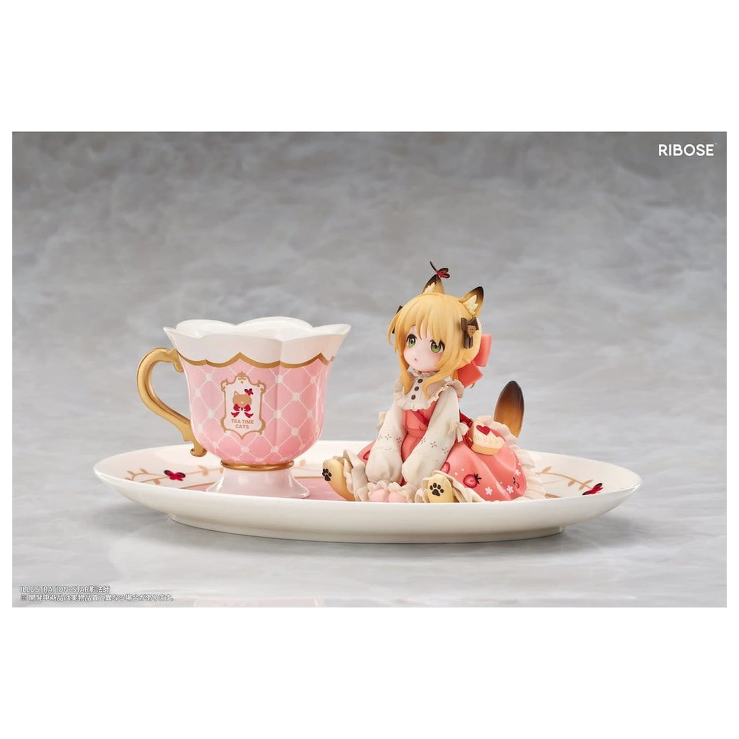 Original Character DLC Series figurka z PVC Tea Time Cats Orange Cat 10 cm zdjęcie produktu